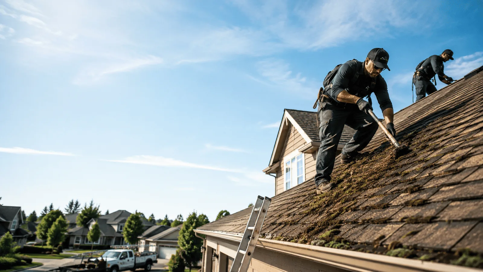 Roof Moss Removal in Hall, NY near me